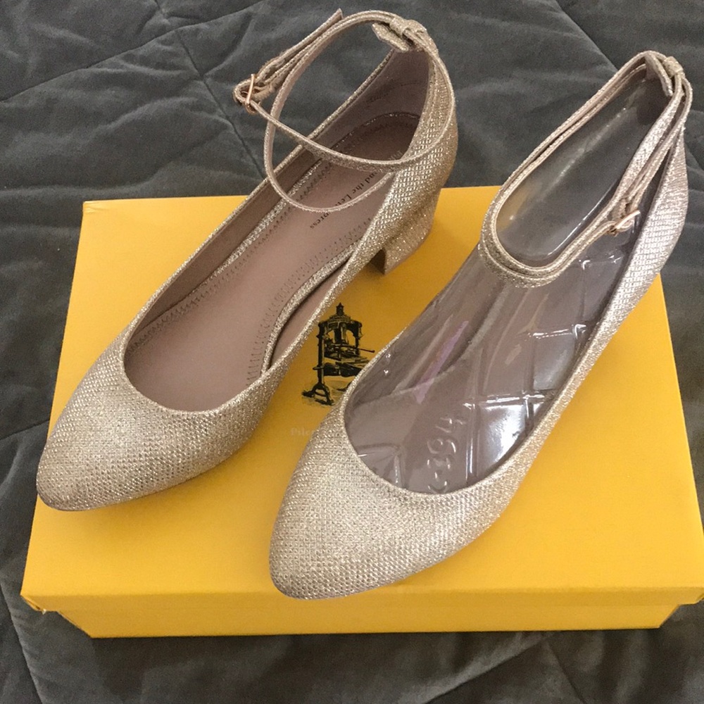Anthropologie Pilcro Glitter shoes